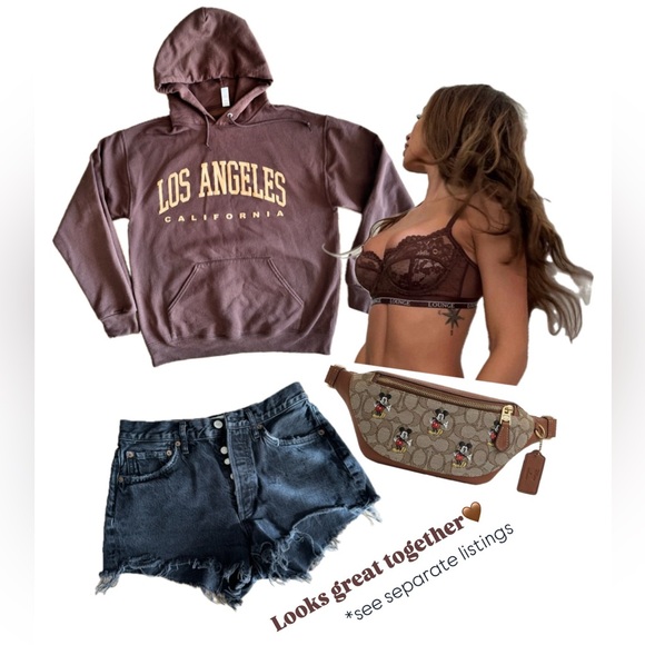 Aritzia AGOLDE Black Parker Vintage Cut Off Denim Shorts - Picture 12 of 13